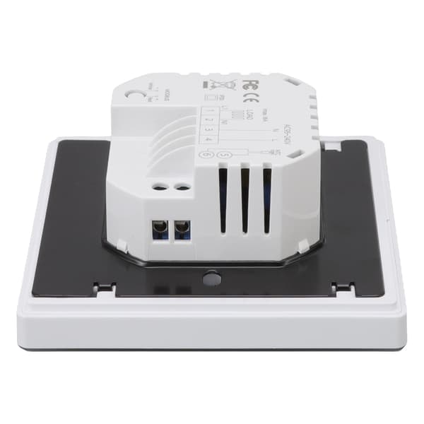 Smart termostat til hjemmet, programmerbar app-stemmestyring, elektrisk gulvvarme, temperaturregulator til ZigBee AC 95‑240V Hvid