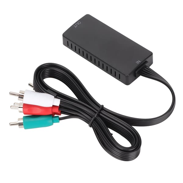 YPbPr til HD Multimedia Interface Adapter Komponent 1080P AV Konverter til DVD HDTV Skærm