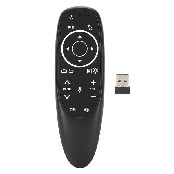 2.4G USB Trådlös Air Remote Mus Röst Infraröd Kontroll för Android/Windows