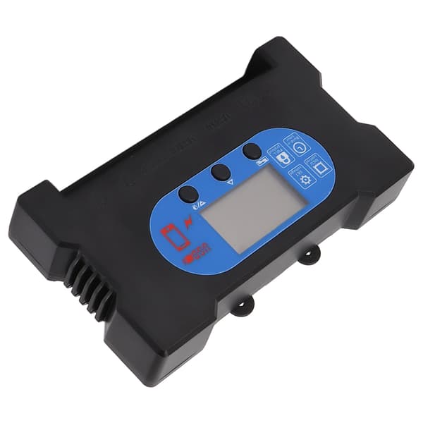 Solarkontroll Dubbel USB Typ C DC Snabbladdning Solcellsladdningsregulator Solpanelregulator 80A