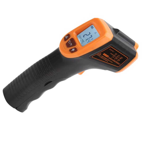 Temperaturmålepistol Infrarød med LCD-display Industriel Termometer GM320SOrange