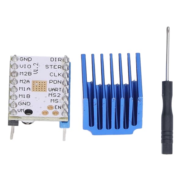 TMC2208 V1.2 Stepper Motor Driver Modul, 1.4A 3D Printer Controller Board, Plastik Hus, til DIY Printer Dele