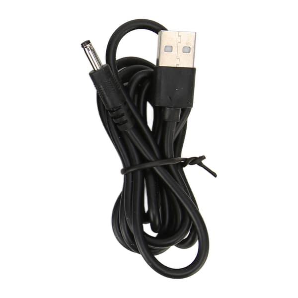 LED-lysfod USB-drevet flerfarvede tilstande sort ABS rektangulær displaystander til glaskasse