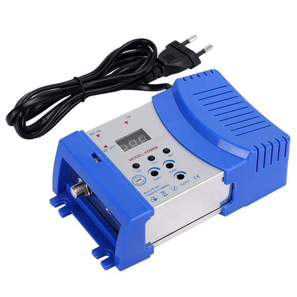 HD-modulator HDM68 Analog High Definition Multimedia Interface RF VHF/UHF Frekvens Datortillbehör EU-kontakt 100-240V
