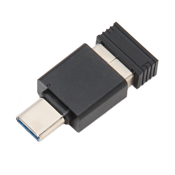 Mini Mouse Jiggler, uopdagelig, automatisk, driverfri musebevæger, USB-portbevæger, vrikker til computer, sort