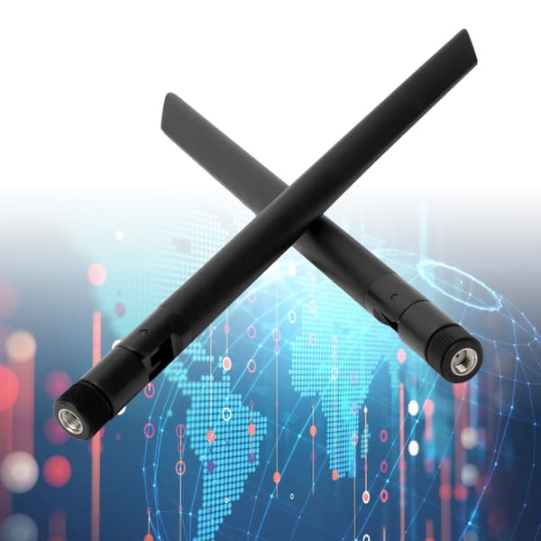 2 stk. IPEX4 til SMA-kabel til M.2 WiFi Bluetooth ekstern udvidelse 2 stk. 8DB antenne