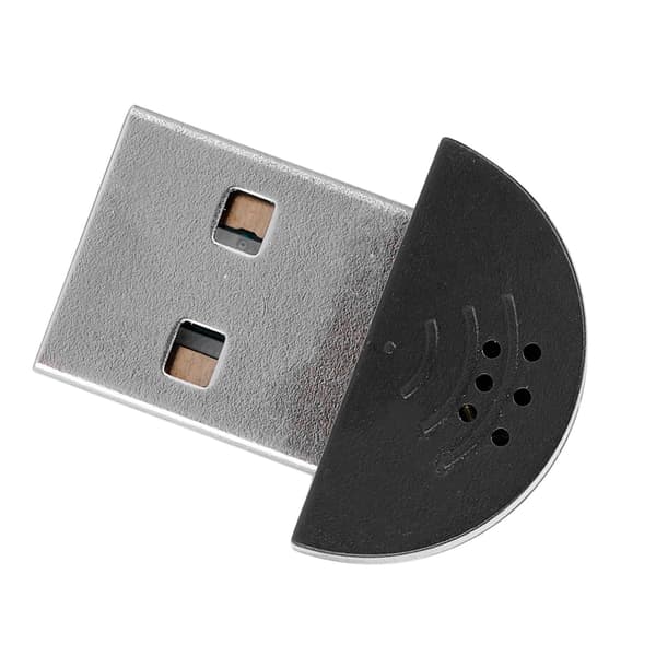Bärbar USB Mini Studio Talmikrofon Inspelningsljud MIC-adapter för dator PC