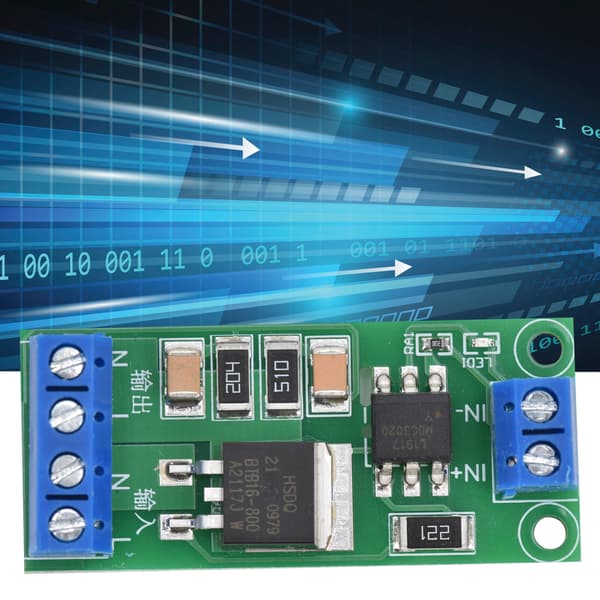 SCR-modul Thyristorstyring Triggerkontakt DC-styring AC 220V Optokoblerisolering YYAC‑2