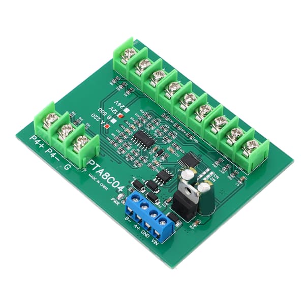 4-kanals PT100 RTD RS485 Temp Transmitter Modul Modstand Datalogger A220 -40-220℃ 12V DC