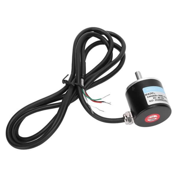 AB 2-faset inkremental encoder 5-24V DC solid aksel, 360P/R roterende sensor til industriel automation