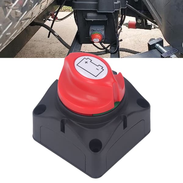 Batteriafbryder Indkapslet Drejeknap Strømafbryder Elektrisk Afbryder Isolatorafbryder DC48‑60V