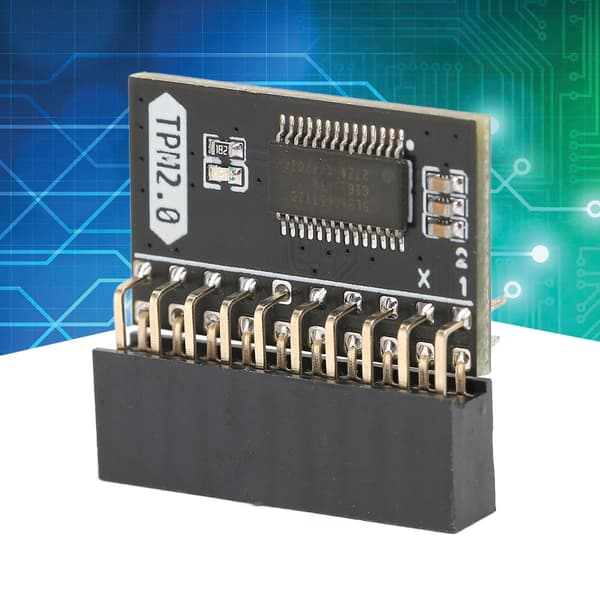 TPM 2.0 Krypteringssikkerhedsmodul 20Pin 2 10P Standalone Krypto Processor TPM 2.0 Modul til Win11 til Gigabyte til ASUS