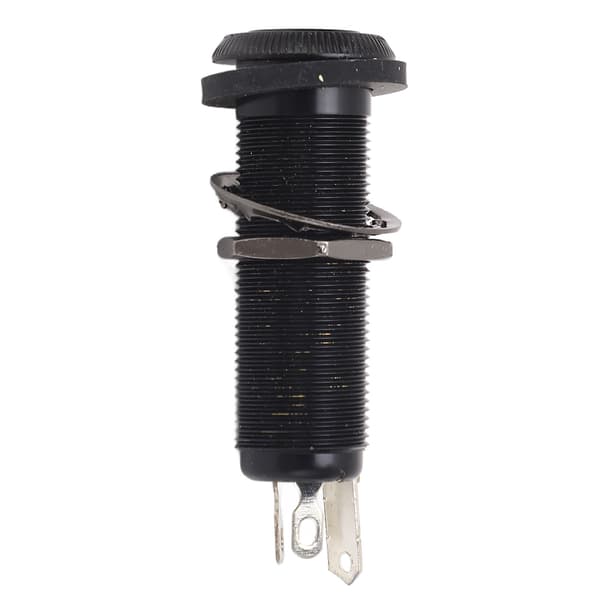 Cylinder Input Output Jack Højfølsom Støjreduktion Bas Barrel Jack til Akustisk Elektrisk Guitar