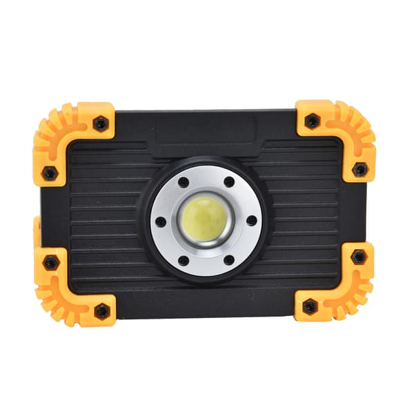 LED Nødprojektør Mini COB Arbejdslys Bærbar Rund USB Opladning Campinglys til Udendørs