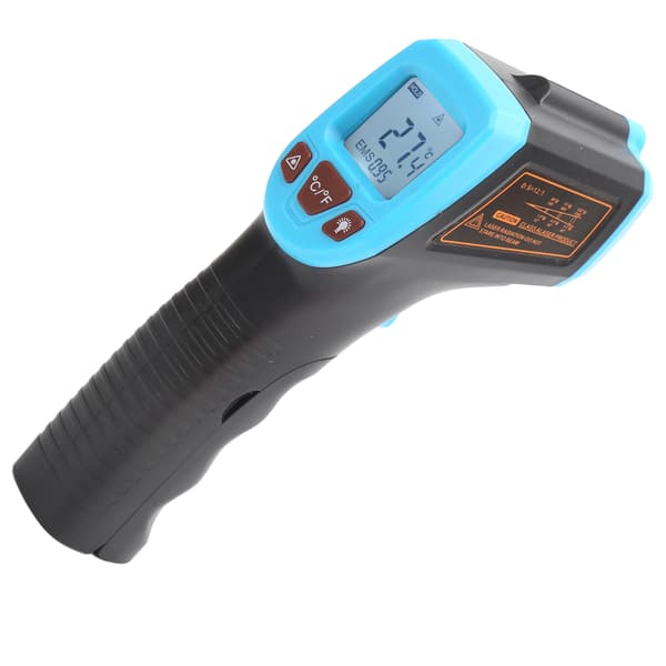 Temperaturmålepistol Infrarød med LCD-display Industriel Termometer GM320SBlue