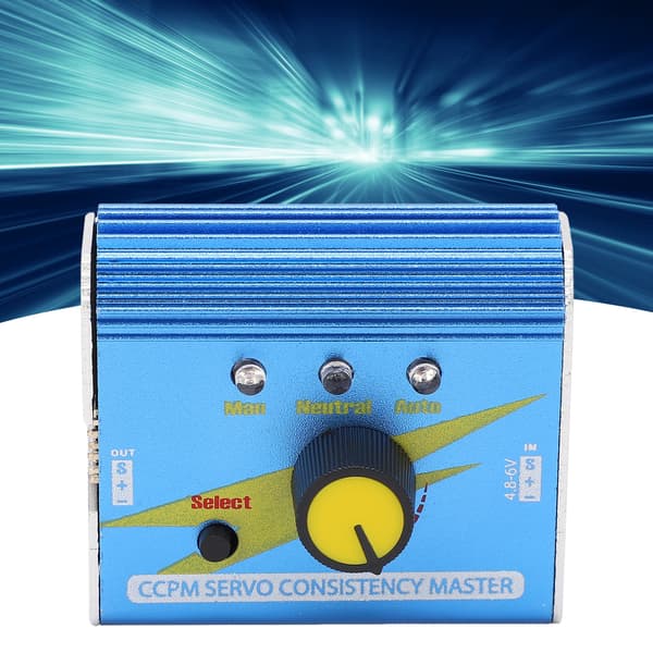 RC Servo Tester CCPM Consistency Checker, 3-läges LED-indikator för RC-flygplan