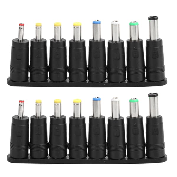 2 stk. USB til DC-kabel 11-i-1 strømkabel udskifteligt stik computer tilbehør