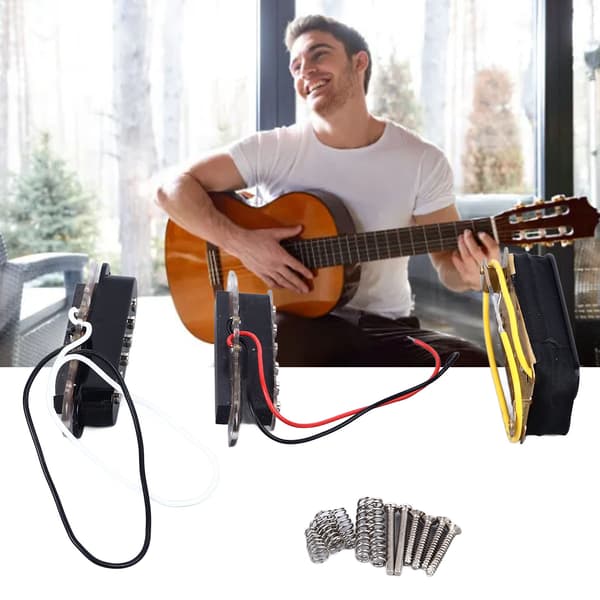 Gitarr Pickup Set Humbucker Single Coil Pickups Elgitarrdelar Musikinstrumenttillbehör