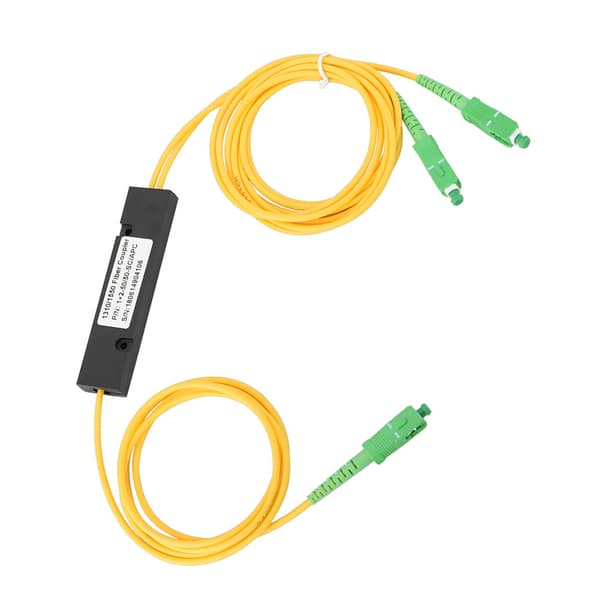 SC APC 1X2 PLC Singlemode Fiberoptisk Splitter SC/UPC PCL Splitter