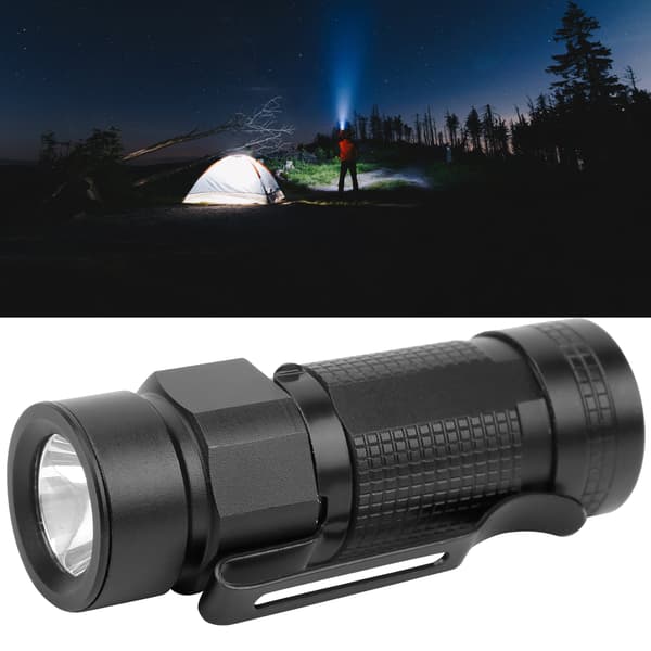 Kannettava Mini Tasku LED USB-taskulamppu Vedenpitävä Valkoinen Valo Erittäin Pieni Taskulamppu