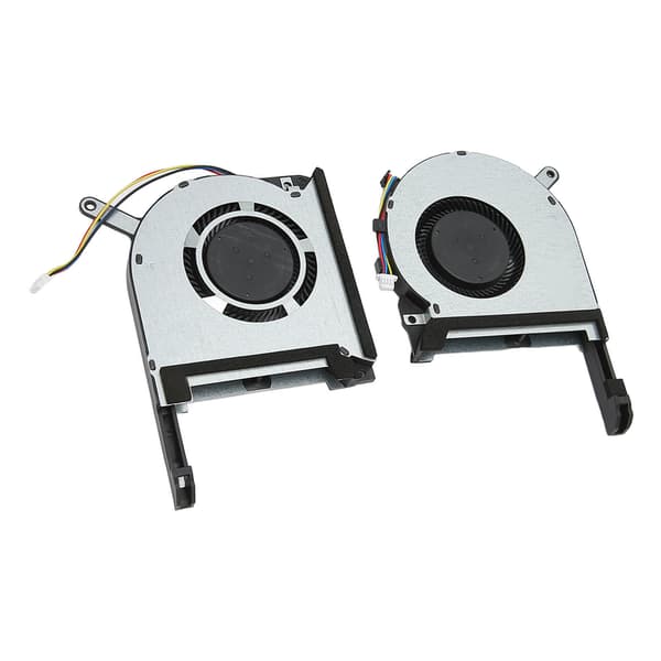 CPU GPU Køleventilator 4 Pin God Varmeafledning Bærbar Køleventilator til Asus TUF Gaming FX505DU til FX505DY til FX505DD CPU GPU Ventilator
