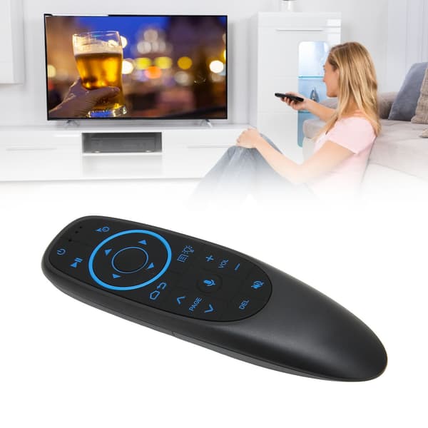 Röstfjärrkontroll Känslig Multifunktionell Bluetooth Air Remote för Android System TV-skydd G10S PRO BT