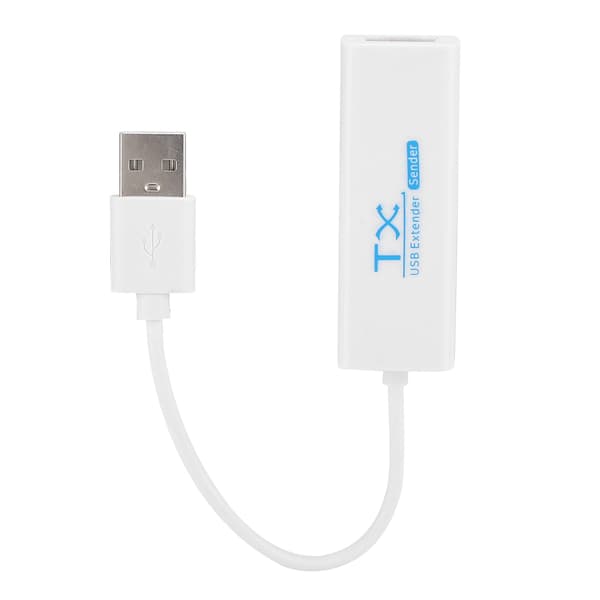 USB 2.0 200M Extender RJ45 Ethernet Forlængerkabel Netværkskabeladapter