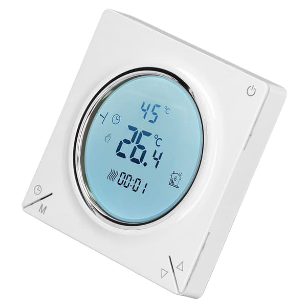 Smart Termostat Hurtig Respons Pålidelig Sensor Anti-Interferens LCD-skærm til Hjemmet