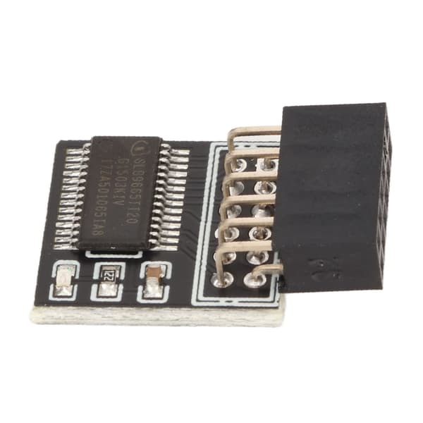 TPM 2.0-modul LPC-gränssnitt Stabil Hög säkerhet Hållbart material 12-stifts LPC-modul för moderkort PC