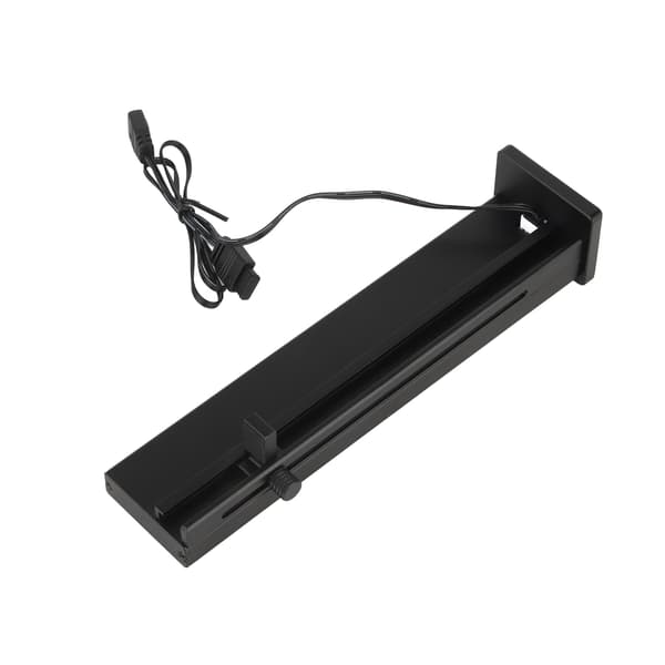 GPU-støttebeslag ARGB aluminiumslegering magnetisk base glidende justerbar GPU-holder til stationær grafikkort sort