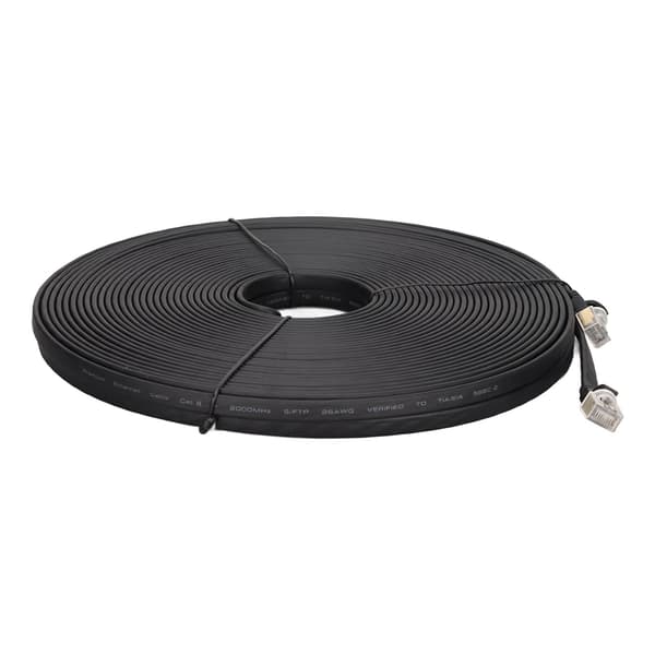 Cat8 Ethernet-kabel 40 Gbps transmissionshastighed 2000 Mhz højhastigheds internetkabel til pc-router til PS5 til PS3 30m