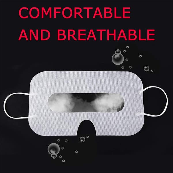 Engångs 3D VR Skyddsdynor Nonwoven Universell Ögonlapp för VR Engångs VR Ögonlappar