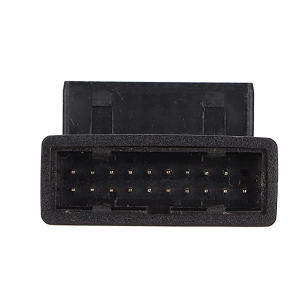 USB 3.0 90° adapter flerskiktskretskort enkel installation 19/20-stifts strömadapter PH19A
