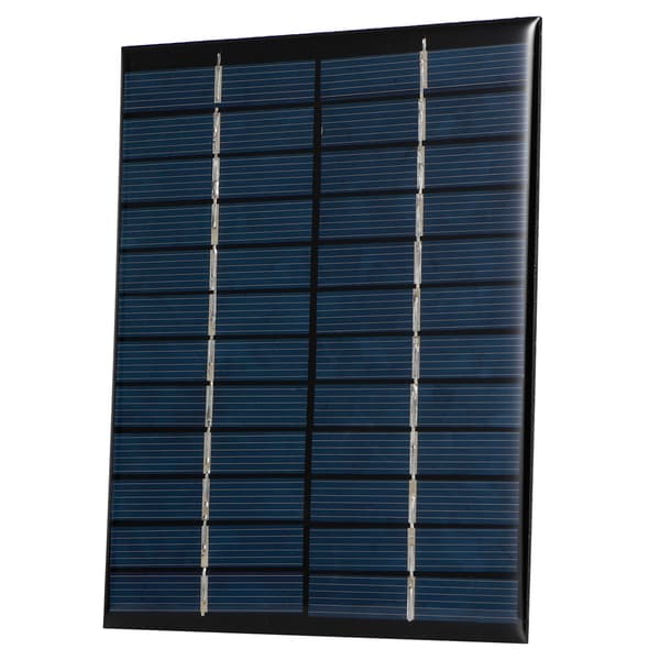 2W 12V DIY Polykrystallinsk Silicium Solpanel Modul til Solcellelampe Videnskabsprojekt Opladning