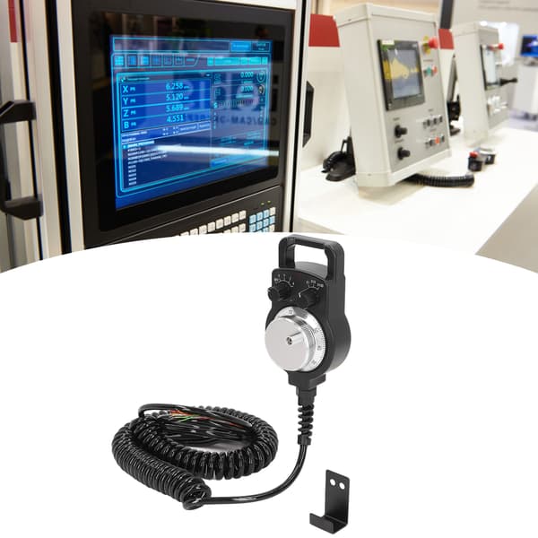 CNC-håndhjul 4 akser 100PPR Mini Manuel Pulsgenerator Controller til maskinudstyr