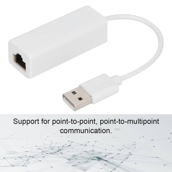 Industriel USB til RS485/422 Portkonverter RJ45-interface USB til 485-adapter (hvid)