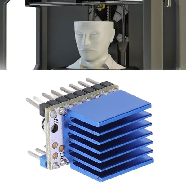 TMC2208 V1.2 Stepper Motor Driver Modul, 1.4A 3D Printer Controller Board, Plastik Hus, til DIY Printer Dele