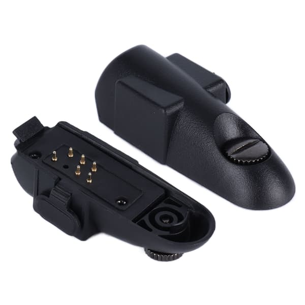 2 stk. Walkie-Talkie 7-ben til 2-ben headsetadapter Bærbar lydheadsetadapter til GP328 GP340