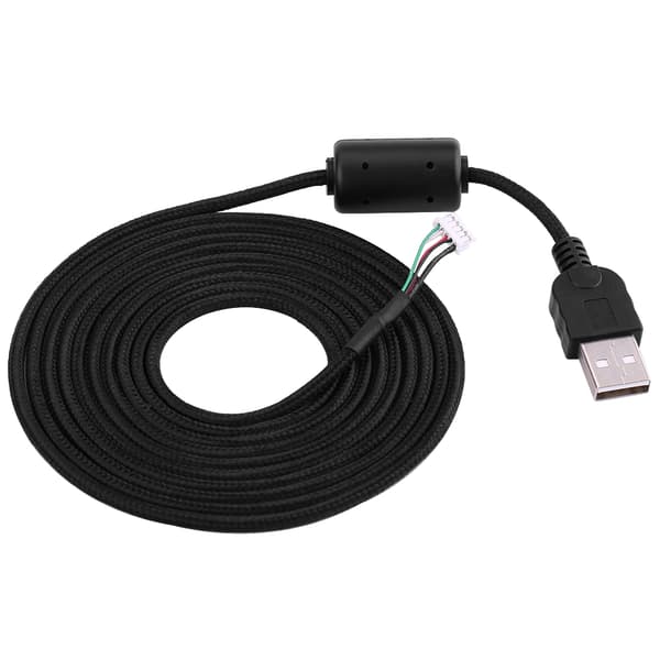 2 meter USB-muskabel ersättningstillbehör för Logitech G500s spelmus