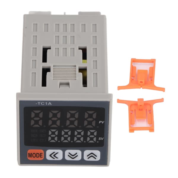 Digital PID Temperaturregulator 2 Utgång Termostat 48x48mm 110-240VAC