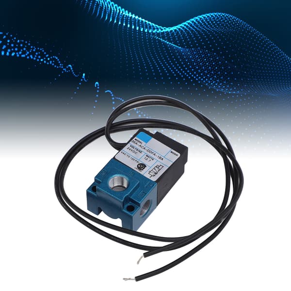 24V Pneumatisk Magnetventil, 6mm Högfrekvent Luftkontroll, 24V DC Elektrisk Ställdon