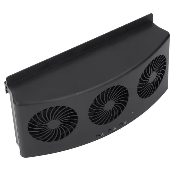 Biludstødningsventilator Luftcirkulation USB-drevet Bilrudeventilator til lugtfjernelse Varmedissipation