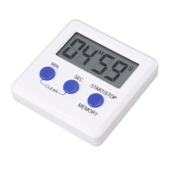 Digital Timer Inlärning Sport Elektronisk Timer Enkel Timer för Hem Kök Träning Lekstund
