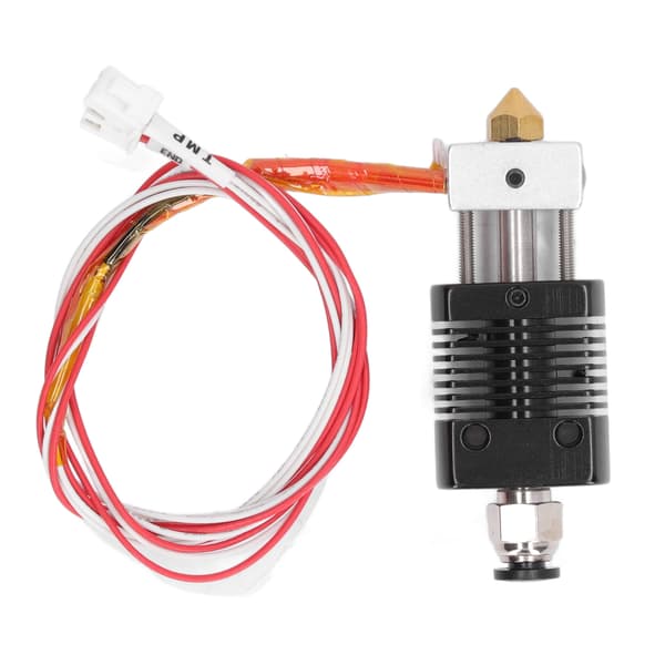 3D Printer Hotend Kit 24V 40W Varmepatron 0,4 mm Messingdyse Aluminiumsblok til ET4