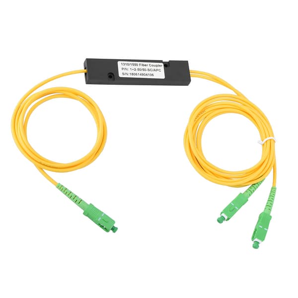 SC APC 1X2 PLC Singlemode Fiberoptisk Splitter SC/UPC PCL Splitter