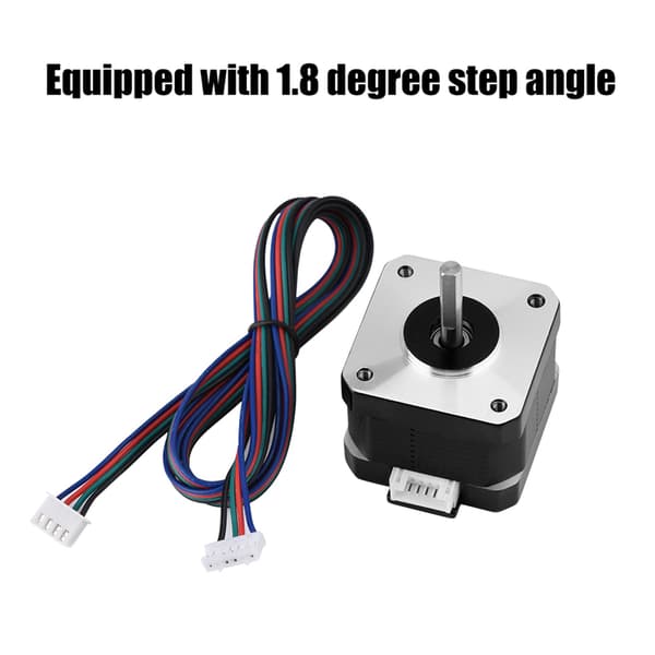 1 stk. 4-leder 12V 1.3A 0.30Nm Stepper Trinmotor 42 til 3D-printer
