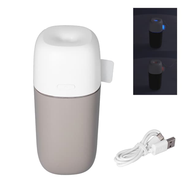 Mini sovrum eterisk oljediffusor USB-driven bärbar aromluftfuktare för hem och bil