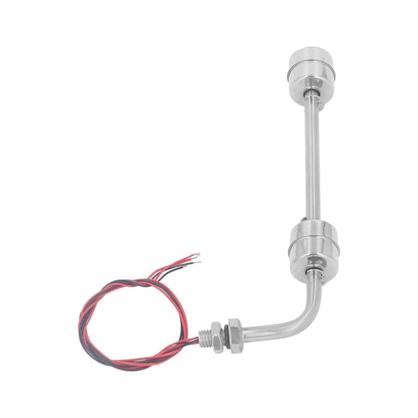 Vandstandssensor Rustfrit Stål Flydekontakt til Poolpumpe Akvarium Dam AC DC 0~110V Længde 200mm