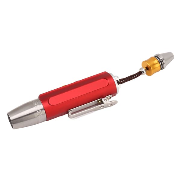 Jade Appraisal Light 3 Light Source Stepless Dimming LED Jade Identification Flashlight for Jewelry Red