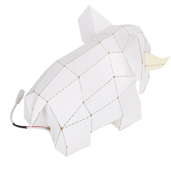 Boardattack Papercraft Kit USB-driven DIY Handgjorda Pedagogiska Leksaker för Barn